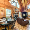 Отель Bear Creek Lodge Covered Bridge - Five Bedroom Cabin, фото 14