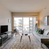 Отель Walk to Beach 2-bdrm w/ Pool, Gym, Rooftop Lounge, фото 2