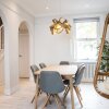 Отель Magnificent House For 6 In Fulham With Back Garden, фото 12