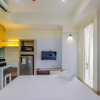Отель Warm and Cozy Studio at Menteng Park Apartment, фото 3