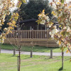 Отель HEDDFAN, Luxury 3 bedroom timber lodge, Caer Beris Holiday Park, Builth Wells, фото 21