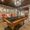 Отель Hand Hewn Hideaway Stunning Gatlinburg Cabin with Hot Tub Table Games and Outdoor Oasis, фото 2