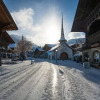 Отель Gstaad Switzerland Skiing From Exclusive Rougemont Chalet Apartment, фото 1