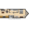 Отель Walk To Ski! Bay Window View Of River & Ski Mountain 1 Bedroom Condo by RedAwning, фото 13