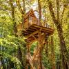 Отель Cabanes dans les arbres avec spa Lot et Dordogne, фото 21