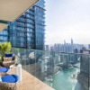 Отель Mesmerizing 1BR w/ Full Marina View at Marina Gate, фото 14