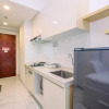 Отель Modern Look And Comfy Studio At Sky House Bsd Apartment, фото 11