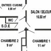 Отель Gîte Saint-Michel-Chef-Chef, 3 pièces, 5 personnes - FR-1-306-1023, фото 9