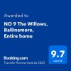 Отель NO 9 The Willows, Ballinamore, Entire home, фото 1