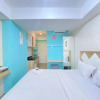 Отель Modern and Comfy Studio Room at Grand Asia Afrika Apartment, фото 13