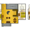 Отель River Club 308 3 Bedroom Condo by Alpine Lodging Telluride, фото 29