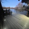 Отель Woodpecker Log Cabin with hot tub, pizza oven bbq entertainment area, lakeside with private fishing , фото 40