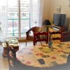 Отель Apartment With 2 Bedrooms In Camiers With Wonderful Sea View Enclosed Garden And Wifi, фото 9