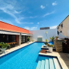 Отель Paradis aca Casa Tropical com Piscina e 3 Su tes, фото 16