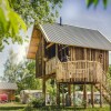 Отель Beautiful Wooden Tree House With Terrace, фото 17