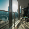 Отель Stunning flat with balcony in Sparkle Tower, фото 8