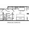 Отель Residence Creux De l'ours Rouge, фото 11