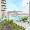 Отель Luxurious Beach front Apt with balcony Dubai Marina, фото 29