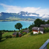 Отель Chalet With Panoramic Views of the Mountains of the Oberland and Lake Thun, фото 30