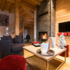 Отель Nice chalet with fireplace in Megève, 1,5 km. from ski slope, фото 7
