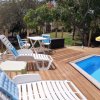 Отель Maison d'une chambre avec piscine partagee jardin clos et wifi a Sainte Anne a 4 km de la plage, фото 1