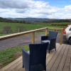 Отель Cleeves Cabins, Arran Luxury Lodge With hot tub, фото 5