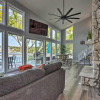 Отель Bright & Modern Lakefront Home w/ Private Dock, фото 13