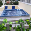 Отель One bedroom appartement with sea view jacuzzi and furnished terrace at Boca Chica, фото 11