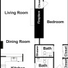 Отель Ski-in, Ski-out At The Ge With Heated Pool Studio Bedroom Condo, фото 21