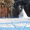 Отель Treehouse Magpies Nest With Bubble Pool, фото 11