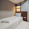Отель Cozy Industrial Designed 2Br At Gateway Pasteur Apartment, фото 20