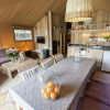Отель Luxurious, Cozy Safari Tent with Woodstove, Close To the Sea, фото 6