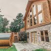 Отель Harfang 51 - Stunning log Cottage With Private hot tub Pool and Scandinavian dry Barrel Sauna, фото 20