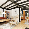 Отель Stunning Holiday Home in Gilleleje With Terrace, фото 9