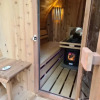 Отель 78 m2 double chalet - SAUNA -bubbel HOTTUB veranda-woods--big outdoor woodstove-BBQ, фото 14