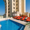 Отель Dubai JBR Amaz Penthouse front sea 5 plus 1 Bdr private Climatized pool, фото 1