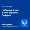 Отель Helles Apartment in TOP-Lage mit Parkplatz в Магдебурге