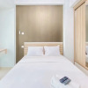 Отель Simply And Homey Designed Studio Room At Taman Melati Jatinangor Apartment, фото 9