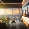 Отель Apartments in Sky Tower with Bathtub near the window, фото 11