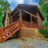 Отель Ricks Retreat Charming Log Cabin Firepit Ping Pong hot tub Close to Blue Ridge, фото 15
