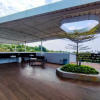 Отель Fancy And Nice 1Br With Extra Room At Amartha View Apartment, фото 9
