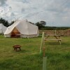 Отель Chestnut Luxury Emperor Bell Tent, With log Burner, фото 8