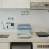 Отель Warm And Cozy Studio Room At Sky House Bsd Apartment, фото 12