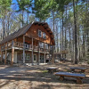 Отель Rustic Madison 'treehouse' Cabin With Game Room!, фото 1