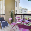 Отель Le Grand Hotel -F2, Face Vieux- Nice, Terrasse, Ascenseur, Climatisation, Terrace - Nice City Center, фото 10