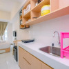 Отель Homey And Simply Look Studio Tokyo Riverside Pik 2 Apartment, фото 6