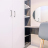 Отель Homey And Minimalist 2Br Apartment At Nine Residence, фото 16