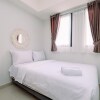 Отель Simple And Cozy Stay 1Br At Evenciio Margonda Apartment, фото 15
