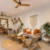 Отель Beautiful Boho-chic 4br Tropical Villa in Pererenan Canggu, фото 12