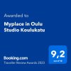 Отель Myplace in Oulu Studio Koulukatu, фото 16